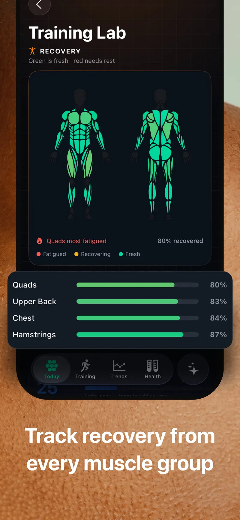 Helix: Athlete Recovery Tracker screenshot 4
