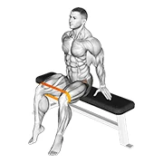 Banded Hip Abduction, start position