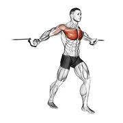 Cable Crossover, start position