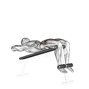 Decline Sit-up, start position