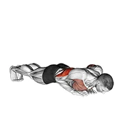 Diamond Push-up, peak position