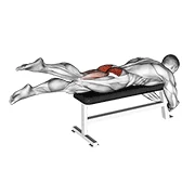 Flutter Kicks, start position