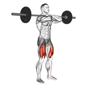 Front Squat, start position