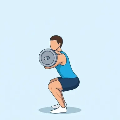 Hang Clean, peak position