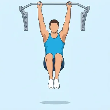 Hanging Knee Raise, peak position