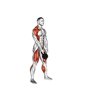 Kettlebell Snatch, start position