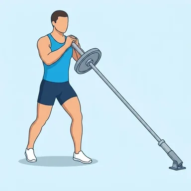 Landmine Press, start position