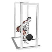 Rack Pull, start position
