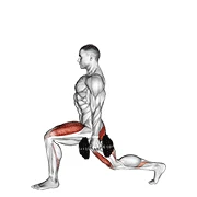 Reverse Lunge, peak position