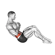 Russian Twist, start position