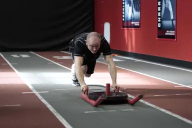 Sled Push, start position