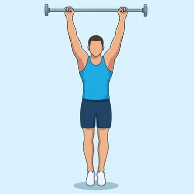 Toes to Bar, start position